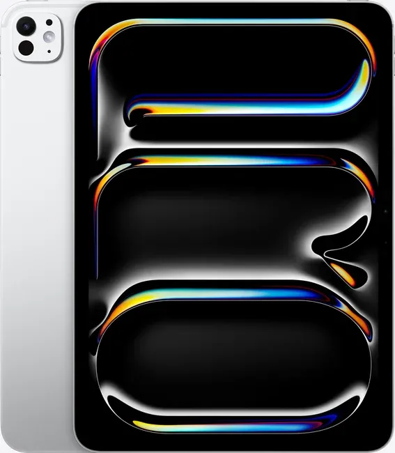 iPad Pro 11-inch (M5) product view; illustration colour may differ from the selected offer